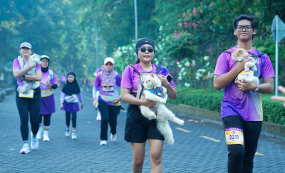 UGM Gelar Lomba Lari Santai Bersama Hewan Kesayangan