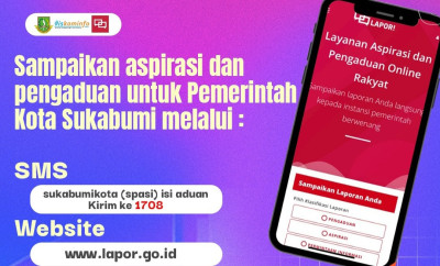Dalam Sebulan, Ada 25 Aduan Warga Sukabumi Terkait Layanan Pemda Mulai Kesehatan Hingga Bansos
