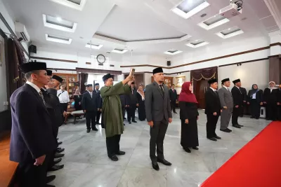 Lantik Lima Pejabat, Walkot Sukabumi Dorong Peningkatan Kualitas Layanan