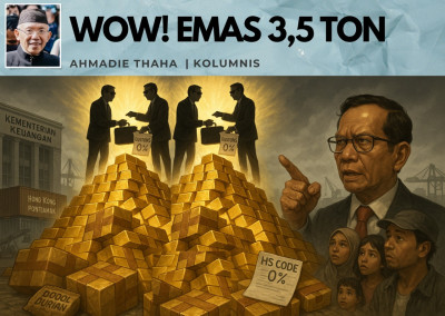 Catatan Cak AT: Wow! Emas 3,5 Ton
