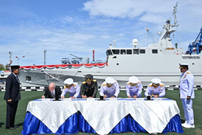 KRI Belati-622 Resmi Perkuat Armada TNI AL, Berkapasitas 62 Personel dengan 3 Meriam
