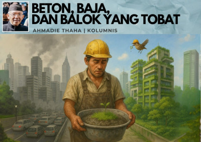 Catatan Cak AT: Beton, Baja, dan Balok yang Tobat