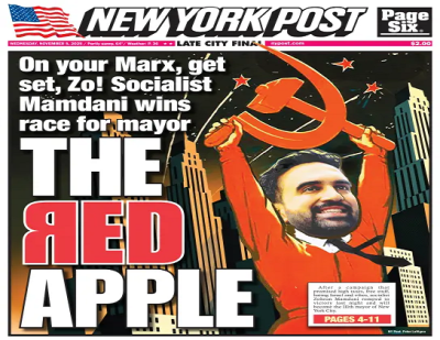 Zohran Mamdani Menang, Tabloid New York Post Laku Keras (The Ironic Revenge of Print)