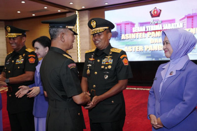 Tinggalkan Pangdam Merdeka, Mayjen Suhardi Jabat Aster Panglima TNI