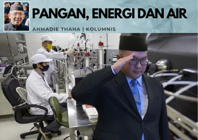 Catatan Cak AT: Pangan, Energi dan Air