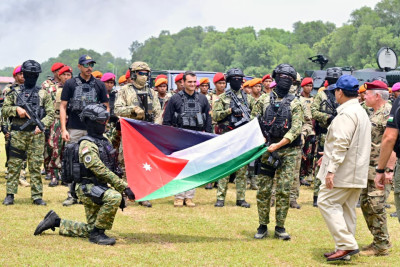 Prabowo dan Raja Abdullah II Saksikan Demonstrasi Drone di Halim