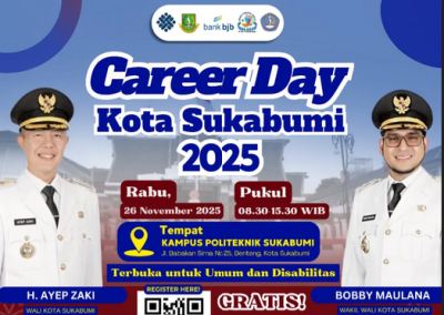 Career Day Sukabumi Sediakan 1.000 Lowongan Kerja, Siap Digelar 26 November!