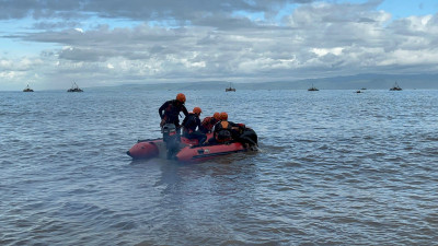 Dua Orang Pemancing yang Tenggelam di Pantai Selatan Sukabumi Belum Ditemukan