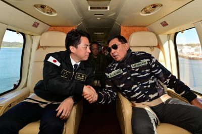 Kunjungan ke Jepang, Sjafrie Dilaporkan Tertarik Fregat Kelas Mogami