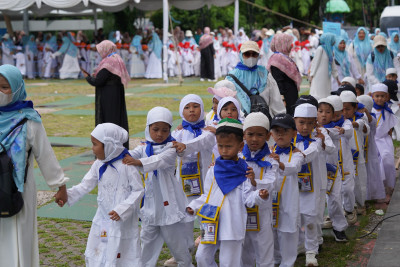 Ribuan Murid TK se-Kota Cilegon Mengikuti Manasik Haji, Membangun Karakter Sejak Dini