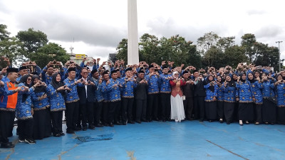 1.827 PPPK Paruh Waktu Pemkot Dilantik, Ketua DPRD Kota Sukabumi Minta Bekerja Profesional