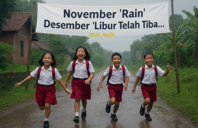 November Rain, Desember Libur Telah Tiba...