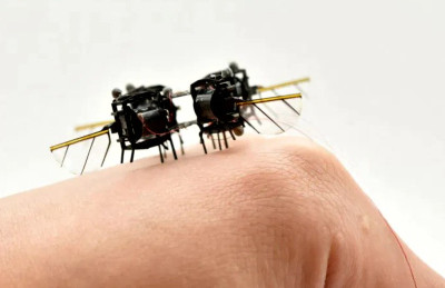 Wow... Mikrorobot Baru Menyerupai Serangga Bisa Terbang Secepat dan Selincah Lebah