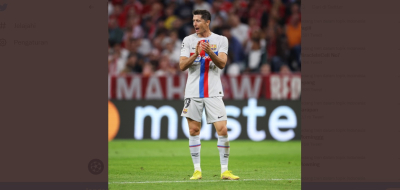 Komentar Singkat Lewandowski usai Barca Ditekuk Muenchen - Vimarsana News
