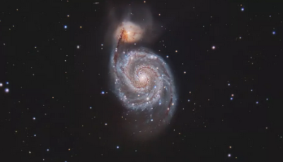 “Get Ready for a Dazzling Night: Messier 51, the Whirlpool Galaxy, Visible on 24th Night of Ramadan 2023”