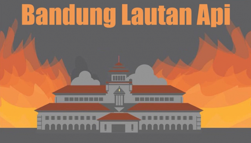 Ilustrasi Bandung Lautan Api/Humas Pemkot Bandung