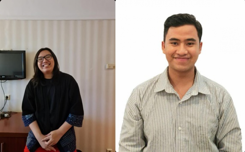 Dua mahasiswa ITB Leonardus Hans Sebastian Tahyudin dan Muhammad Ibnu Fadlin Syah menjadi juara pertama dalam Doxbridge Worlds 2022 kategori English as Foreign Language (EFL). Foto : itb.ac.id