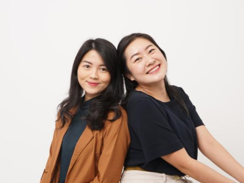 Clara Vania Lucas dan Syelin Lusiana Naba selaku pencetus tentangKita. (Dok tentangKita)