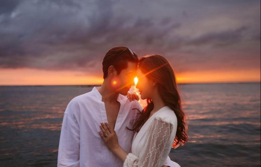 Foto prawedding Lee Da-hae dan Se7en. Dok: Instagram @leedahey4eva