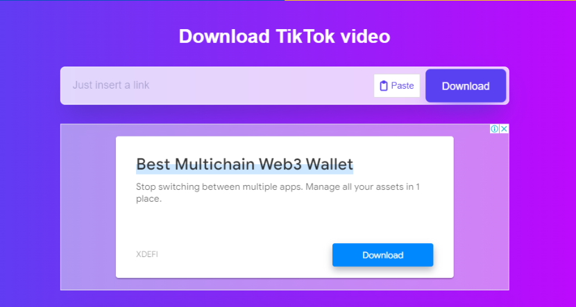 Tampilah muka website ssstik.io adalah tools yang bisa membantu Kamu yang ingin mengunduh video-video yang ada di TikTok tanpa watermark