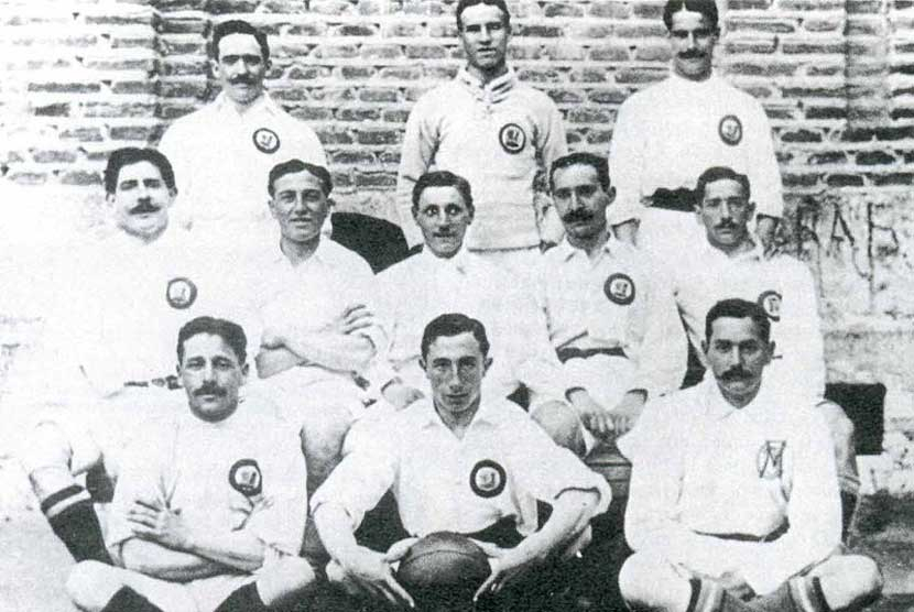Pemain Real Madrid 1902-1908. Sumber: Wikipedia