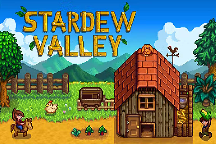 Game simulasi pertanian Stardew Valley.