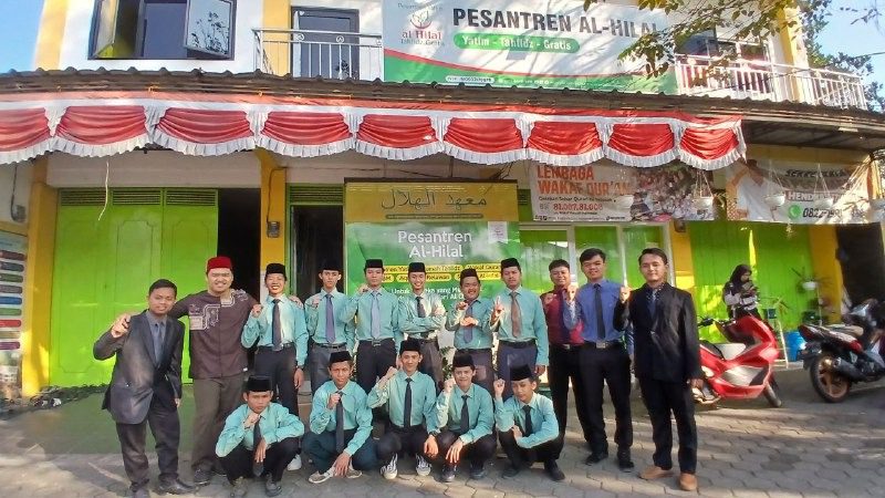 Ujian Kepesantrenan Di Pesantren Al Hilal Panyileukan Bandung Dimulai