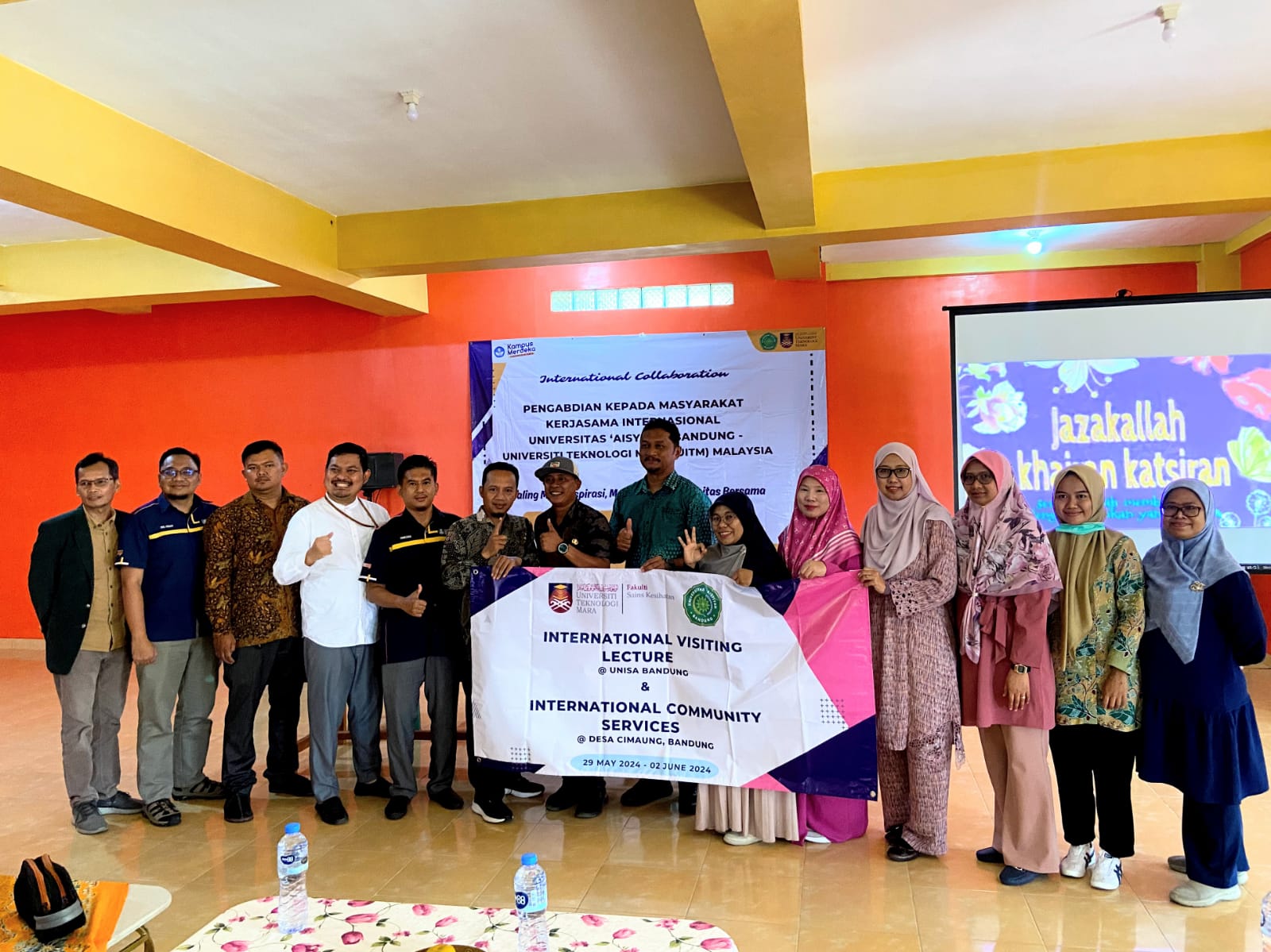 Penguatan Kemitraan Internasional : FIKes Unisa Bandung dan UiTM Malaysia Jalin Kerja Sama Berkelanjutan