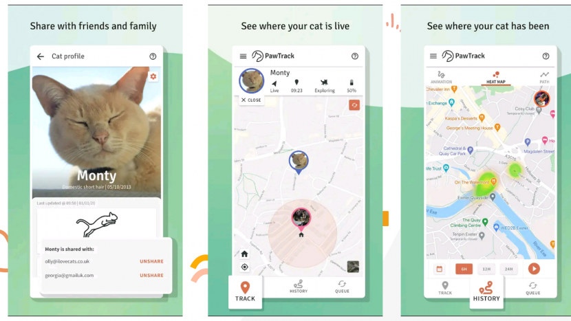 Aplikasi Pawtrack GPS Cat Tracking