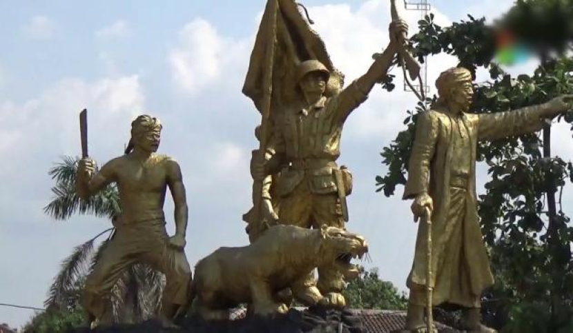 Monumen Geger Cilegon. Foto: Istimewa